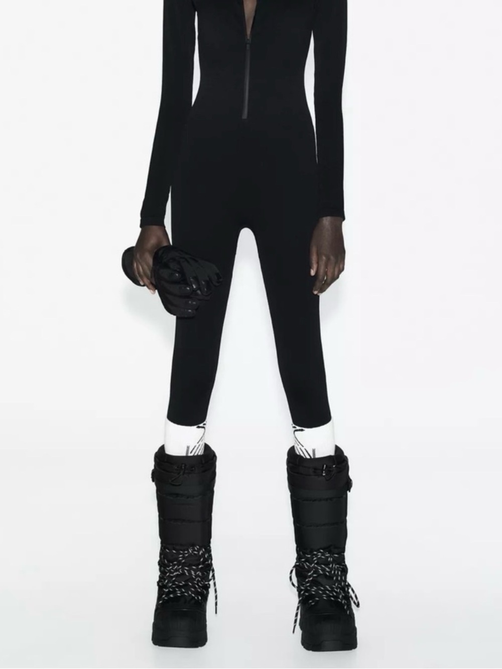 ZARA seamless leggings Thermolite Ski Collection